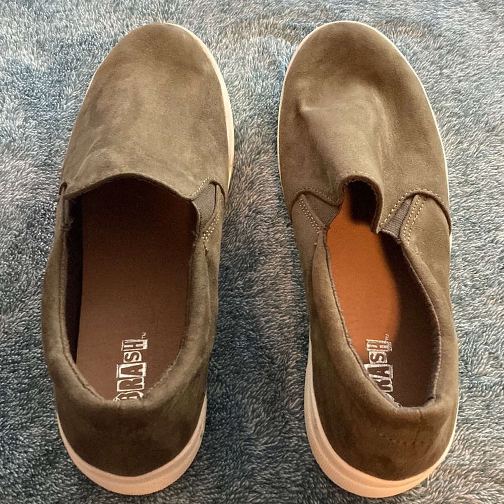 Brash Army Green Shoes